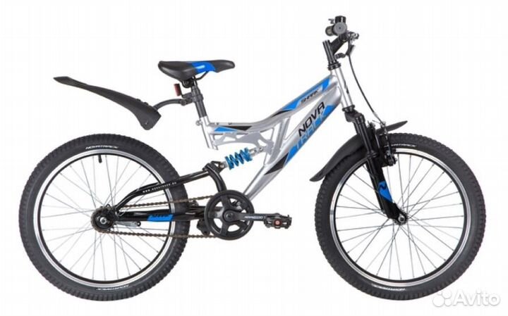 Детский велосипед Novatrack Shark 20
