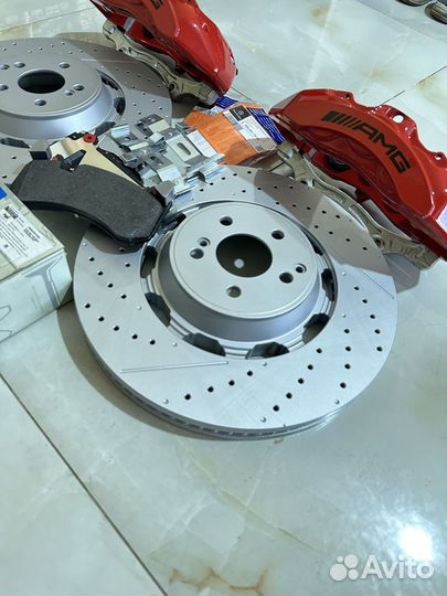 Тормозная система на мерседес 222