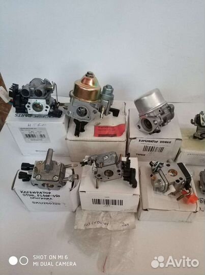 Карбюраторы на Husqvarna, Stihl, Echo, Briggs