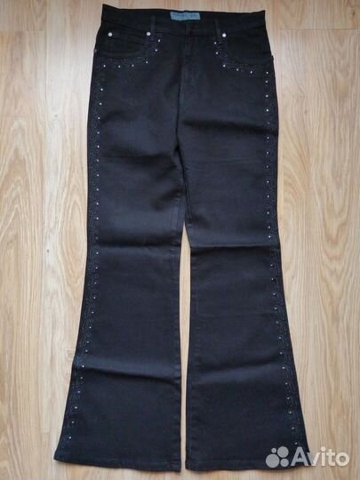 Джинсы клеш женские 46-48 новые