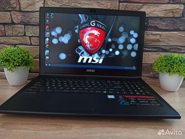 Мощный игровой ноутбук Msi GL62M, i7