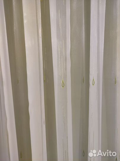 Тюль + шторы