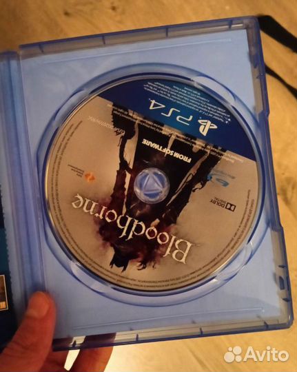 Bloodborne ps4 диск с игрой