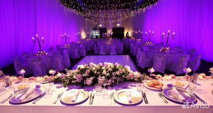 Свет для свадеб и банкетов