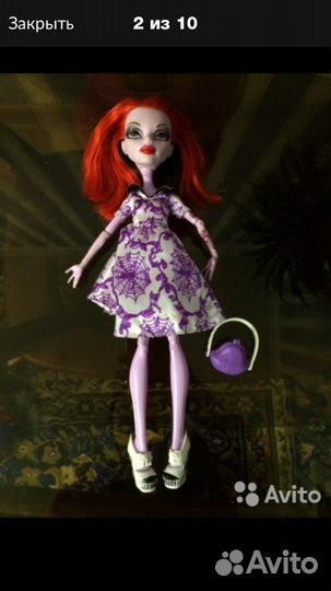 Куклы монстр и авер автер хай, домик деревянный дл