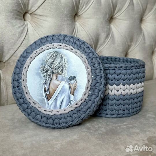 Корзинки для хранения ручной работы