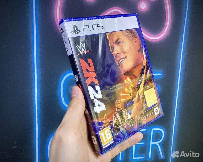 Диск ps5 WWE 2k24