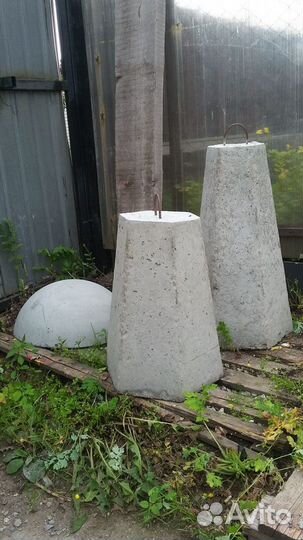 Полусфера бетонная, Ограничители парковки