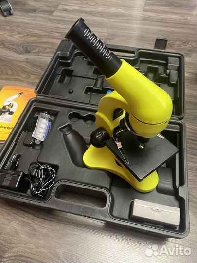 Микроскоп levenhuk 50l