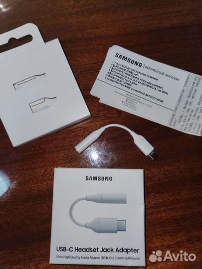 Переходник Туре-С на 3.5 samsung оригинал