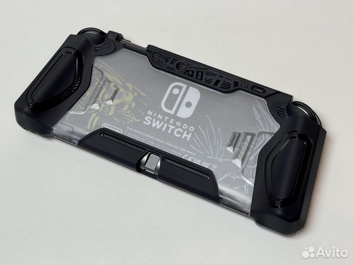 Грип-кейс для Nintendo Switch Lite (чехол черный)