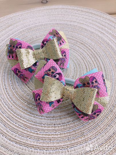 Резинки для волос ручной работы