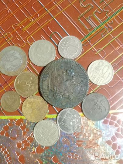 Продаю монеты или обмен на металлоискатель