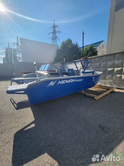Катер neman 450 DC NEW fish палуба