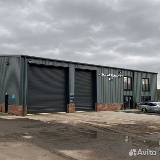 Промышленные секционные ворота