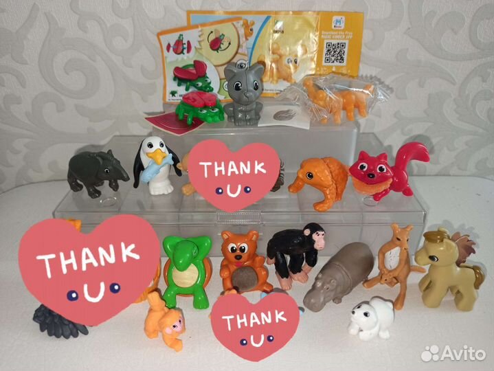 Киндер natoons/ животные