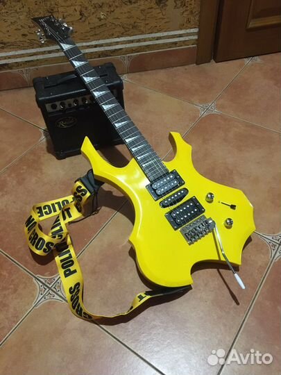 Электрогитара Irin комбо и полный комплект
