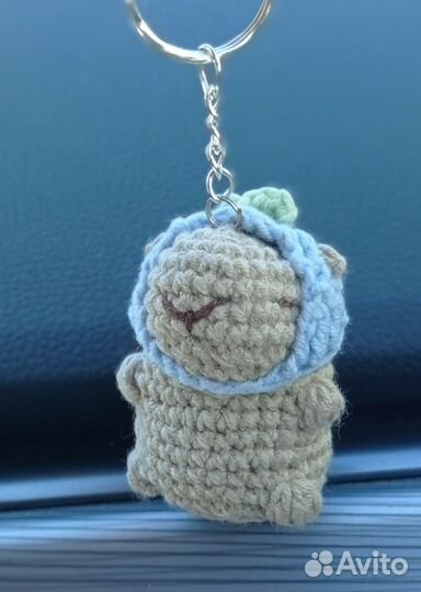 Вязаная игрушка Капибара