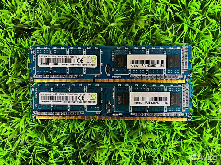Комплект памяти Rаmaхеl DDR3L diмм 8Gb (4Gb x 2)