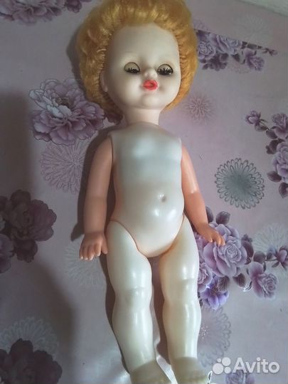 Кукла СССР загорская Дина 36 см