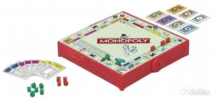Настольная игра монополия дорожная версия