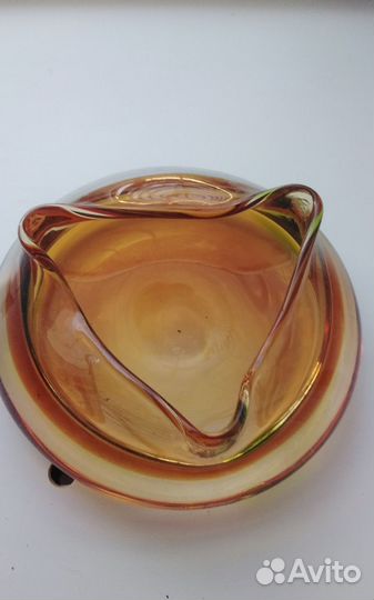 Хрустальная пепельница