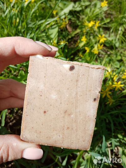 Твердый шампунь на щелоке