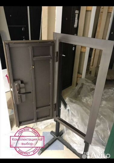 Двери металлические перегородки
