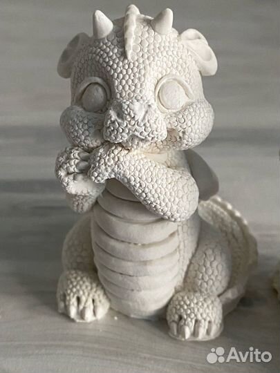 3D фигурки из гипса