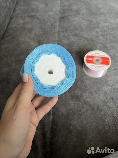 Атласные ленты для рукоделия