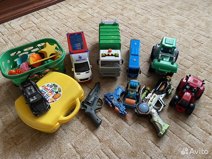 Игрушки пакетом