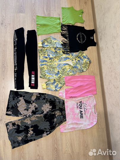 Вещи пакетом на девочку р - 140