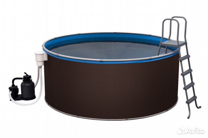 Каркасный бассейн Ларимар 3,05х1,25м