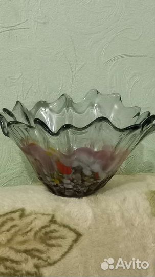 Ваза для фруктов СССР новая