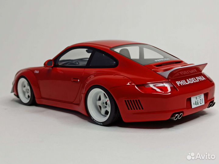 Porsche 911 (997) RWB Body Kit 2021 1:18