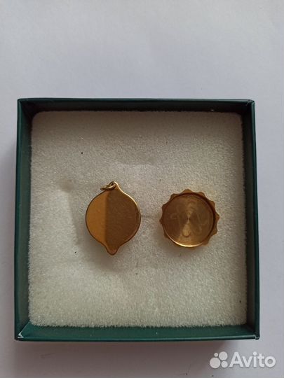 Локет Talisman SOS(глубокая позолота)