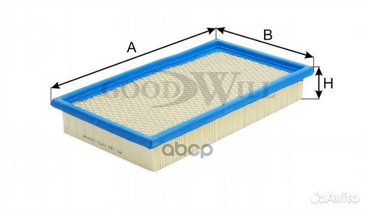 Фильтр воздушный AG 122 Goodwill