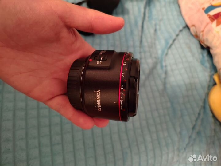 Объектив yongnuo 50mm 1 8