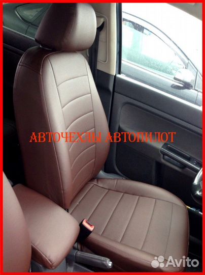 Чехлы Автопилот Volkswagen Golf+ из экокожи