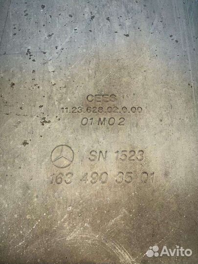 Глушитель Mercedes ML W163 4.0 CDi дизель