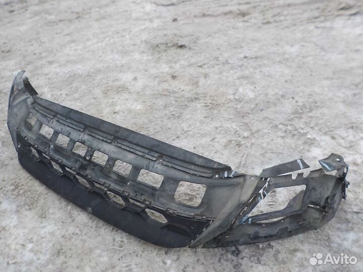 Накладка на бампер volkswagen tiguan передняя