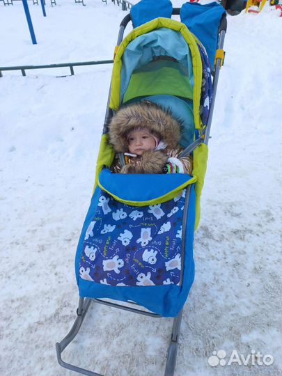 Санки коляска Ника Умка