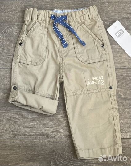Брюки летние 74, 80 Новые