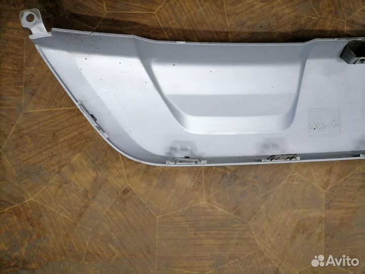 Накладка на задний бампер renault logan stepway