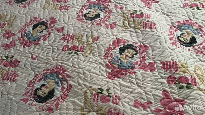 2 двухсторонних покрывала для девочки