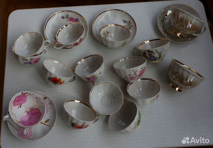 Чашка, блюдца, тарелки