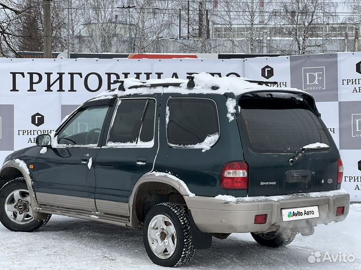 Kia Sportage 2.0 МТ, 2001, 280 000 км