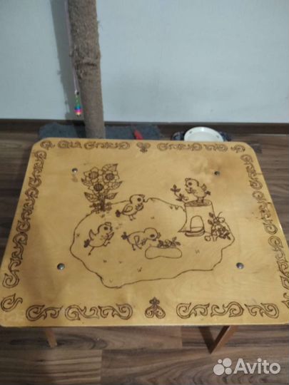 Детский стол и стульчик