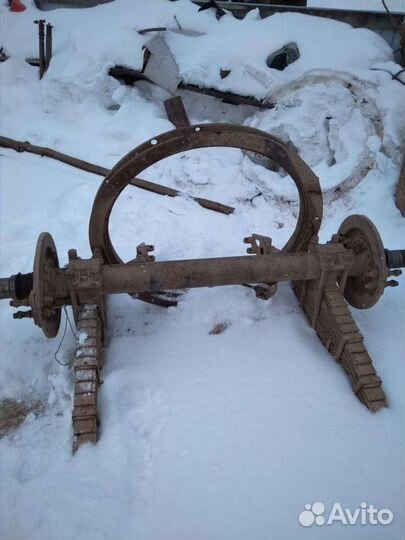 Поворотный круг от бортового Прицепа Камаза