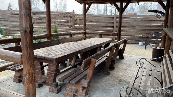 Беседка с мангалом аренда